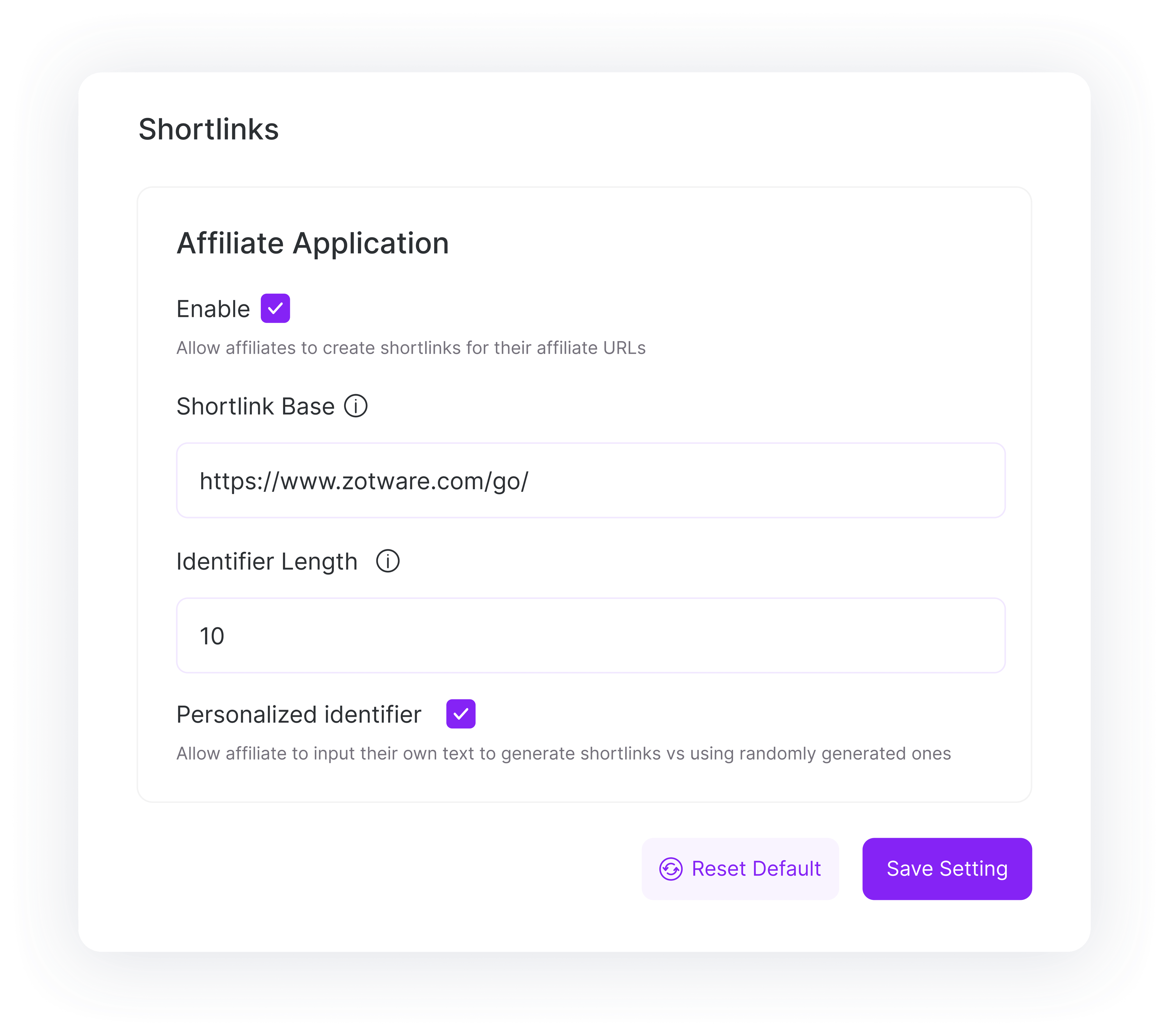 Admin Controls It All
